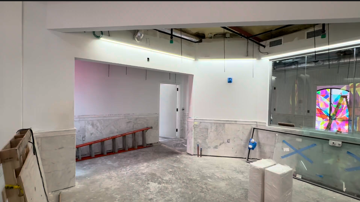 Construction progress