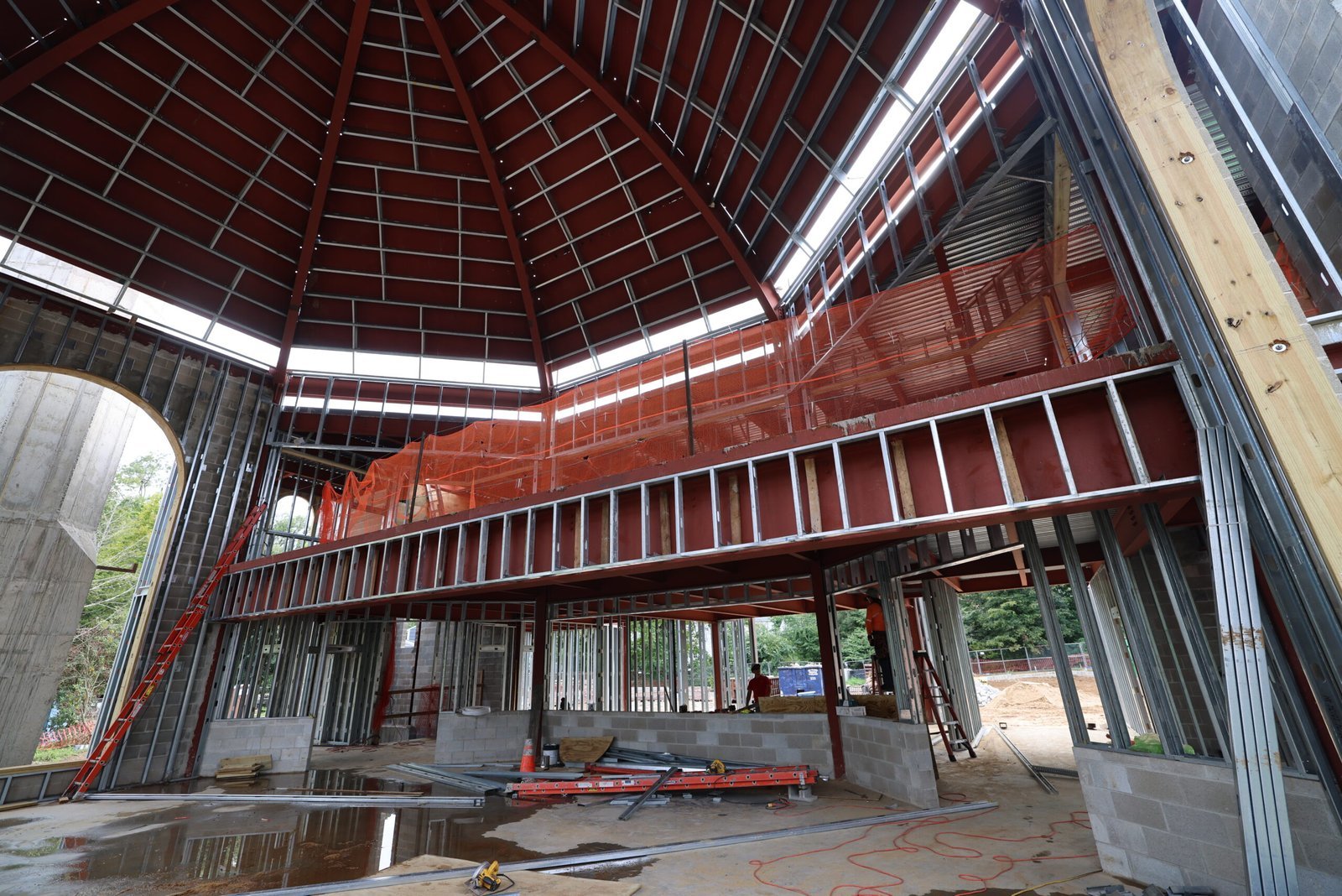 Construction progress
